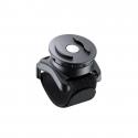 SUPPORT SMARTPHONE-TELEPHONE MOTO-VELO SP CONNECT UNIVERSEL VENDU A L'UNITE FIXATION GUIDON VELCRO NOIR ORIENTABLE A 360° (DIAM 