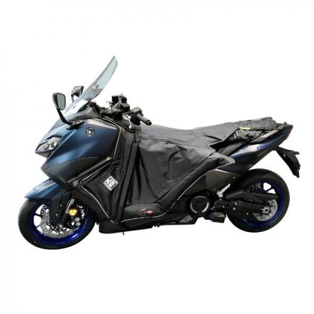 202170 TABLIER COUVRE JAMBE TUCANO POUR YAMAHA 560 TMAX 2022+ (R230PRO-X) (TERMOSCUD PRO 4 SEASON) (SYSTEME ANTI-FLOTTEMENT SGAS