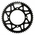 COURONNE 50 A BOITE ADAPTABLE BETA 50 RR ENDURO 2006+2018, 50 RR MOTARD 2005+2018 420 53 DTS ALU CNC NOIR (DIAM 100-120-8.5) 