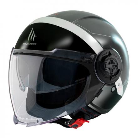 202047 CASQUE JET MT VIALE SV 68 UNIT DOUBLE ECRANS GRIS MAT L (ECE 22.06) p2r catégorie | Fp-moto.com garage moto albi ateli