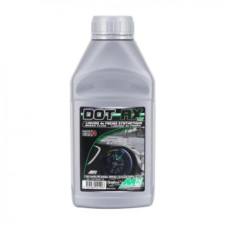 201821 LIQUIDE DE FREIN ET EMBRAYAGE MINERVA DOT RX 327 RACING 100% SYNTHETIQUE (COUVRE LES GRADES DOT 5.1 ET DOT.4) (500 ml) p2