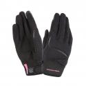 GANTS PRINTEMPS-ETE TUCANO FEMME MIKY LADY NOIR-FUCHSIA GRAPHIC T 7 (S) (HOMOLOGUE EN 13594:2015-CE) (COMPATIBLE ECRAN TACTILE