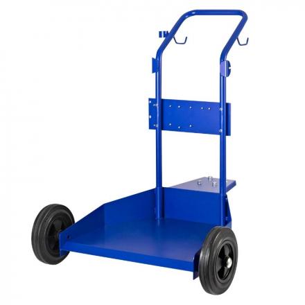 183241 CHARIOT PRESSOL BLEU POUR FUT 200 KG DEMONTABLE ROUES EN CAOUTCHOUC p2r catégorie | Fp-moto.com garage moto albi ateli