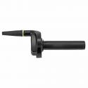 POIGNEE DE GAZ 50 A BOITE TIRAGE RAPIDE NOIR TYPE DOMINO -P2R-