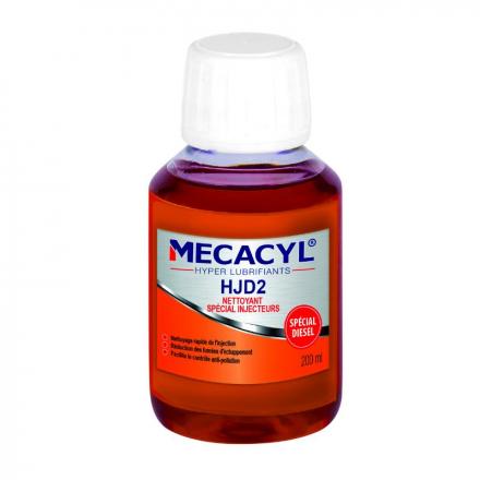 204684 ADDITIF NETTOYANT INJECTEUR AUTO MECACYL HJD2 HYPER LUBRIFIANT MOTEUR DIESEL 200 ml (VENDU A L'UNITE) p2r catégorie | 