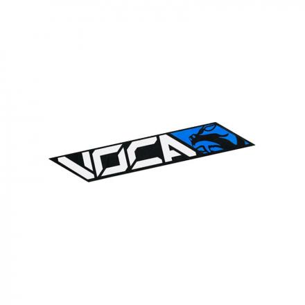 204946 AUTOCOLLANT-STICKER VOCA RACING 110x40 mm BLEU (VENDU A L'UNITE) p2r catégorie | Fp-moto.com garage moto albi atelier 