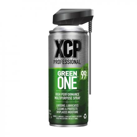 204332 LUBRIFIANT-DEGRIPPANT XCP ONE GREEN MULTIFONCTION HAUTE PERFORMANCE DOUBLE POSITION (AEROSOL 400 ml) p2r catégorie | F