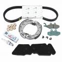 KIT ENTRETIEN SCOOT ORIGINE PIAGGIO 50 2T TYPHOON-SR MOTARD APRILIA 2010+2016 -1R000577- -