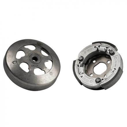 204566 EMBRAYAGE SCOOT MALOSSI FLY SYSTEM AVEC CLOCHE POUR MBK 50 BOOSTER, NITRO, OVETTO, STUNT-YAMAHA 50 BWS, NEOS, AEROX, SLID