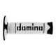 202843 REVETEMENT POIGNEE DOMINO MOTO OFF ROAD A260 BLANC-NOIR CLOSED END 120mm (PAIRE) p2r catégorie | Fp-moto.com garage mo