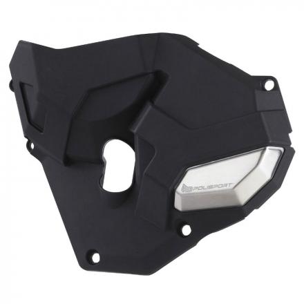 204279 PROTECTION-COUVRE CARTER D'EMBRAYAGE POUR HONDA 650 CBR F 2014+2020, CB F 2014+2020, CB R 2019+2020, CBR R 2019+2020 NOIR