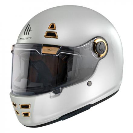 204308 CASQUE INTEGRAL MT JARAMA A0 UNI BLANC NACRE BRILLANT L (ECE 22.06) p2r catégorie | Fp-moto.com garage moto albi atel