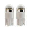 AMPOULE-LAMPE A LED 12V 0,8W CULOT W2.1x9.5d 6000K ECLAIRAGE WEDGE BLANC FROID NORME W5W LEDRIVING (TEMOIN OU COMPTEUR) (BLISTER