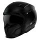 203024 CASQUE TRIAL MT STREETFIGHTER SV UNI NOIR MAT L SIMPLE ECRAN DARK TRANSFORMABLE AVEC MENTONNIERE AMOVIBLE (LIVRE AVEC UN