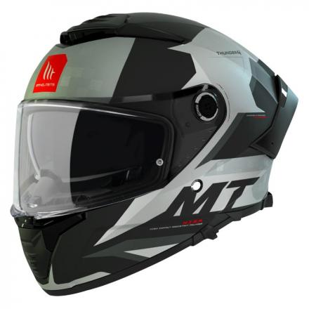 202976 CASQUE INTEGRAL MT THUNDER 4 SV EXEO C2 GRIS BRILLANT XXL (2XL) (DOUBLE ECRANS - PINLOCK READY) (ECE 22.06) p2r catégori