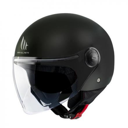 203136 CASQUE JET MT STREET UNI NOIR MAT M (ECE 22.06) p2r catégorie | Fp-moto.com garage moto albi atelier reparation