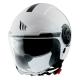 203110 CASQUE JET MT VIALE SV DOUBLE ECRANS UNI BLANC BRILLANT L (ECE 22.06) p2r catégorie | Fp-moto.com garage moto albi ate