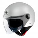 CASQUE JET MT STREET UNI BLANC BRILLANT XS (ECE 22.06)