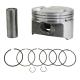 70825 "PISTON COMPLET (DIA 58-CAT ""O"") ORIGINE PIAGGIO APRILIA 125 SCARABEO LIGHT 2009+2012 -8953440003-" p2r catégorie | 