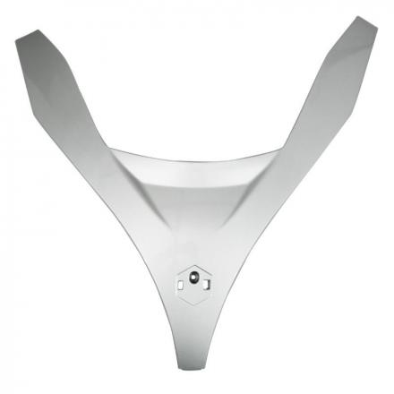 85093 CACHE SUPERIEUR DE FACE AVANT ORIGINE PIAGGIO 125-250-300-400-500 MP3 2014- GRIS 738-A -62443200F2- p2r catégorie | Fp