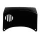 83793 COUVERCLE INTERIEUR DE PASSAGE ROUE AVANT (GRILLE KLAXON) ORIGINE PIAGGIO 125 X8 2007- NOIR 94 -6209910090- p2r catégorie