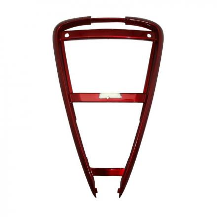 88624 ENCADREMENT-CORNICHE DE TABLIER AVANT ORIGINE PIAGGIO 125-300-400 BEVERLY TOURER 2007+2010 ROUGE -65509900RR p2r catégorie