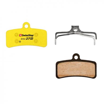 172658 PLAQUETTE DE FREIN VTT SHIMANO XTR M9120 XT M8120-M8020 SLX M7120 SAINT M820-M640-810, TRP, TEKTRO (SWISSSTOP ORGANIC SI