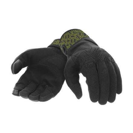 174762 GANTS PRINTEMPS-ETE TUCANO HOMME MIKY NOIR-JAUNE FLUO GRAPHIC T 9 (M) (HOMOLOGUE EN 13594:2015-CE) (COMPATIBLE ECRAN TA