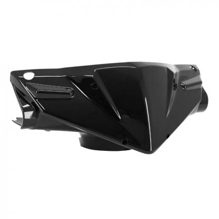 154911 CARENAGE-COUVRE GUIDON SCOOT ADAPTABLE SYM 50 ORBIT II NOIR BRILLANT QUALITE ORIGINE (OEM 53205-AAA-0001-KG) -P2R- p2r c