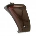 COUVERCLE-EXTREMITE DE SPOILER DROIT ORIGINE PIAGGIO 125-250-300 VESPA GTS 2022- MARRON 112-A -1B003904000M5-