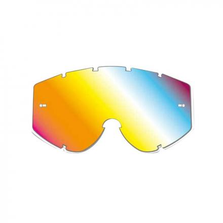 133623 ECRAN MASQUE-LUNETTES CROSS PROGRIP POUR MODELE 3200-3201-3204-3301-3450 IRIDIUM-RAINBOW MIROIR - ANTI-BUEE-ANTI-RAYURES-