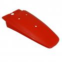 GARDE BOUE ARRIERE ORIGINE PIAGGIO APRILIA 125 MX 2004+2006 ROUGE -AP8156111-