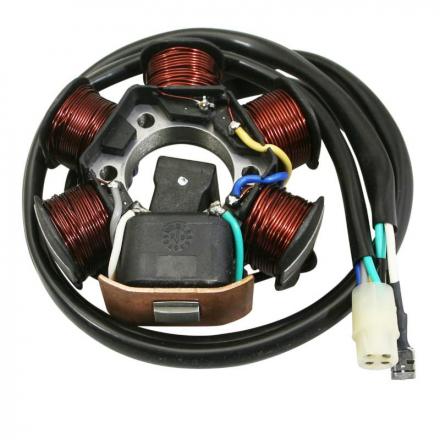77692 STATOR ORIGINE VERSION 25KMH PIAGGIO 50 TYPHOON, NRG, ZIP RST 1998+2004 -293494- p2r catégorie | Fp-moto.com garage mo