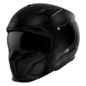 CASQUE TRIAL MT STREETFIGHTER SV UNI NOIR MAT XL SIMPLE ECRAN DARK TRANSFORMABLE AVEC MENTONNIERE AMOVIBLE (LIVRE AVEC UN ECRAN