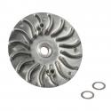 JOUE FIXE MAXISCOOTER MALOSSI POUR HONDA 125 FORZA 2016+, SH I 2013+, PCX 2021+ -6119155-
