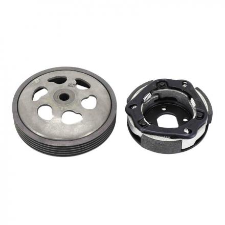 201714 EMBRAYAGE SCOOT MALOSSI DELTA SYSTEM AVEC CLOCHE POUR PIAGGIO 50 ZIP 2T ET 4T, TYPHOON, NRG, FLY 2T ET 4T, VESPA LX 2T ET