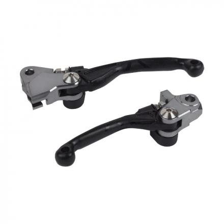 202248 LEVIER DE FREIN-EMBRAYAGE MOTO OFF ROAD RETRACTABLE-PIVOT INCASSABLE YAMAHA 125, 250 YZ 2015+, 250, 450 YZ F 2009+, 250 Y