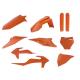 202016 CARROSSERIE-CARENAGE MOTO MX KTM 125, 250 SX, 250, 450 SX-F, 250 XC, 250, 450 XC-F 2019+ ORANGE KTM (KIT PLASTIQUES 10 PI