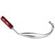 204542 POT 50 A BOITE TECNIGAS XS 2 CHROME POUR DERBI 50 SENDA 2000+ (PASSAGE BAS) (SILENCIEUX ROUGE) p2r catégorie | Fp-moto