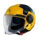 205286 CASQUE JET MT VIALE SV S BETA D3 DOUBLE ECRANS BLEU-JAUNE MAT XS (ECE 22.06) p2r catégorie | Fp-moto.com garage mot