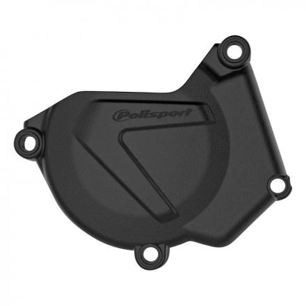 204353 PROTECTION-COUVRE CARTER D'ALLUMAGE YAMAHA 250 YZ 2005+2022, 250 YZ X 2016+2023 NOIR -POLISPORT- p2r catégorie | Fp-m