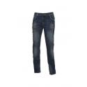 Jeans moto bicouche Léo pour homme Dirty Blue - Esquad-Protex® Taille US28 EU38