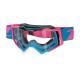 206617 MASQUE-LUNETTES CROSS PROGRIP 3309 TR RAPID BLEU CLAIR-FUCHSIA-NOIR ECRAN TRANSPARENT ANTI-RAYURES-ANTI U.V.-ANTI-BUEE (H