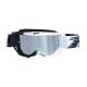 206633 MASQUE-LUNETTES CROSS PROGRIP 3300 FL VISION NOIR-BLANC ECRAN MIROIR LIGHT SENSITIVE ANTI-RAYURES-ANTI U.V.-ANTI-BUEE (HO