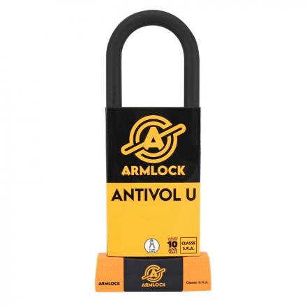 203226 ANTIVOL U ARMLOCK CK4 ORANGE FLUO-NOIR 85 x 310 mm (DIAM 18 mm) (CLASSE SRA) 2 Général | Fp-moto.com garage moto albi