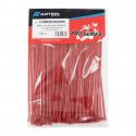 COLLIER DE SERRAGE NYLON TYPE RILSAN ARTEIN 4,5x280 mm ROUGE (VENDU PAR 100) -PRO SERIES-