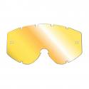 ECRAN MASQUE-LUNETTES CROSS PROGRIP POUR MODELE 3309 RAPID MULTILAYERED OR -ANTI-BUEE-ANTI-RAYURES-ANTI-U.V.