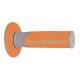 206647 REVETEMENT POIGNEE PROGRIP MOTO OFF ROAD 801 DOUBLE DENSITE BASE GRIS-ORANGE CLOSED END 115mm (CROSS-MX) (PAIRE) 2 Généra