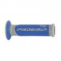 REVETEMENT POIGNEE PROGRIP SCOOTER ON ROAD 732 DOUBLE DENSITE GRIS-BLEU CLOSED END 125mm (PAIRE)