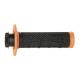 206667 REVETEMENT POIGNEE PROGRIP MOTO OFF ROAD 809 SIMPLE DENSITE ORANGE-NOIR CLOSED END 115mm (AVEC LOCK ON - LIVRER AVEC 7 EM